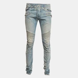 Balmain Blue Denim Slim Fit Jeans M/waist 33"
